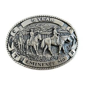 Eminence, Missouri Cross Country Trail Riders 5 Year Buckle